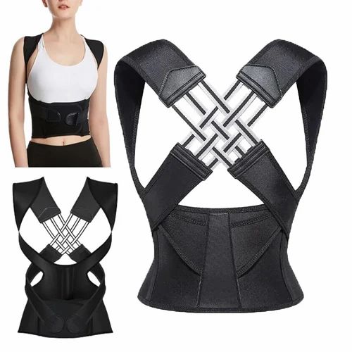 Breathable and Adjustable Posture Corrector Belt for Men and Women