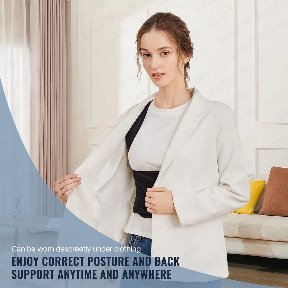 Breathable and Adjustable Posture Corrector Belt for Men and Women