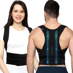 Breathable and Adjustable Posture Corrector Belt for Men and Women